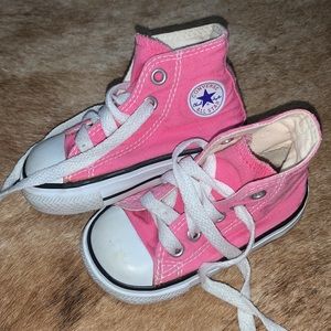 Pink Baby Kids Converse